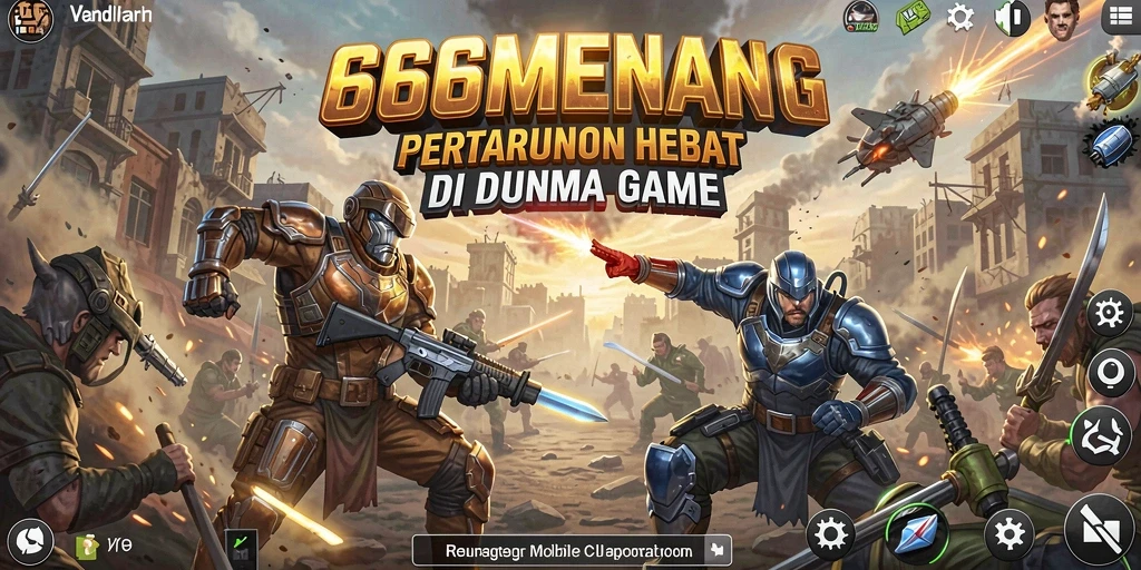 Tangkapan layar dari gameplay 666MENANG menampilkan aksi pertarungan yang mendebarkan.