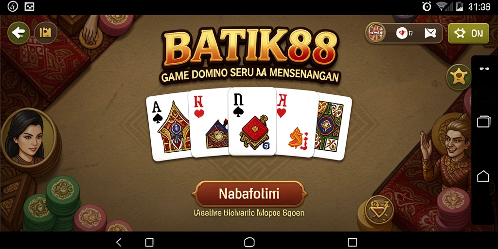 Tangkapan layar gameplay BATIK88 yang menarik dan interaktif.