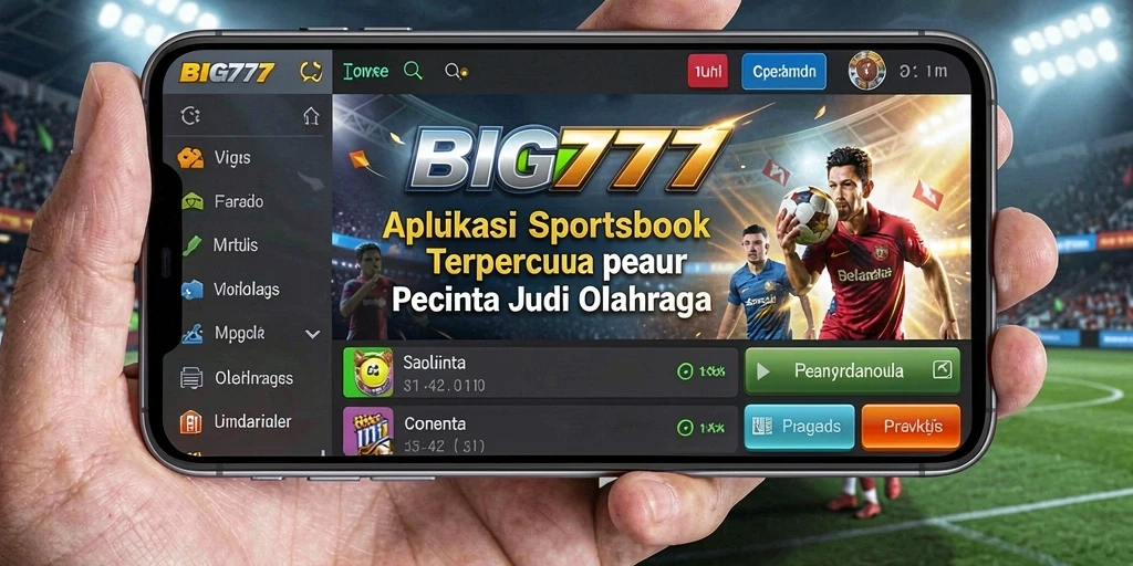Tampilan gameplay menarik dari aplikasi Sportsbook BIG777.