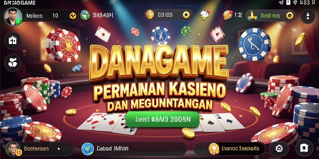 Screenshot gameplay DANAGAME yang memukau dan menarik.