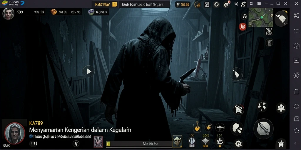Gameplay menakutkan yang penuh ketegangan dalam KA789.