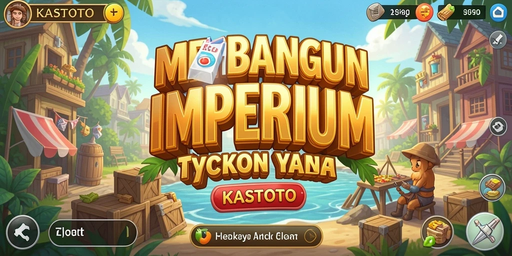 Screenshot KASTOTO menampilkan gameplay Tycoon yang mengasyikkan.
