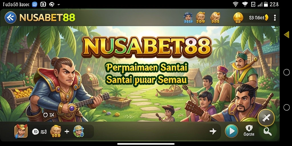Tampilan gameplay NUSABET88 yang menarik dan penuh tantangan.