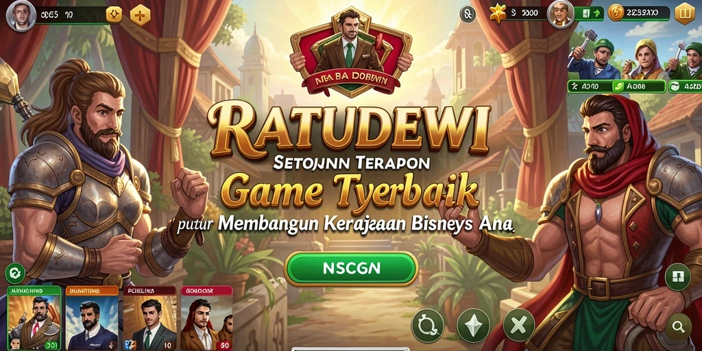 Tampilan utama gameplay <strong>RATUDEWI</strong> yang menantang dan menarik.
