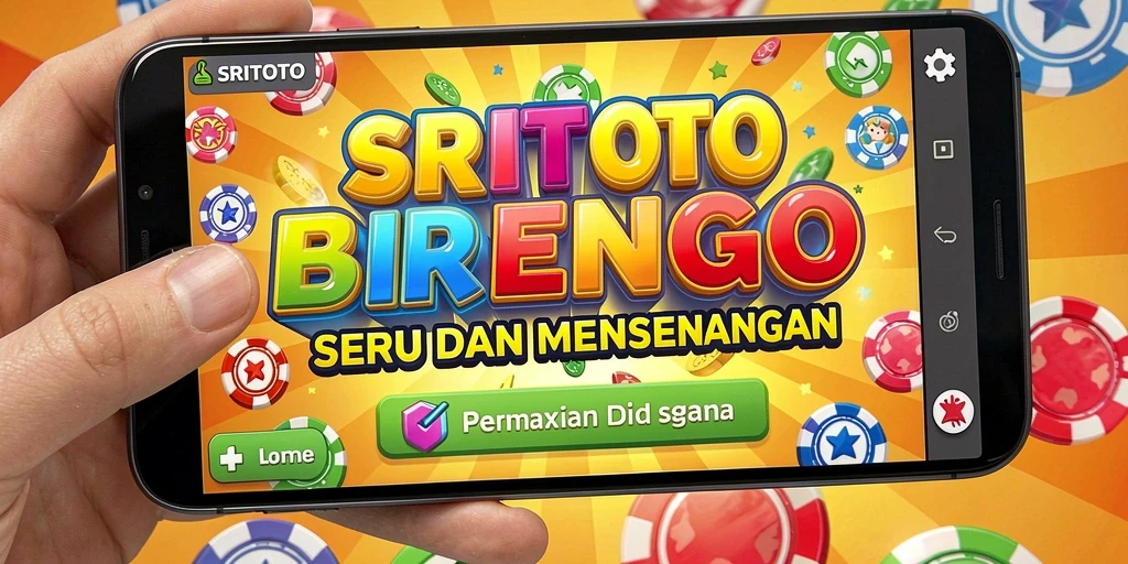 Screenshot gameplay menarik dari SRITOTO yang menunjukkan serunya permainan Bingo.