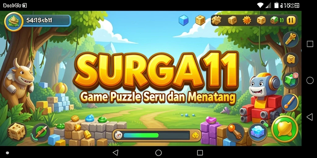 Screenshot dari gameplay SURGA11 yang menantang dan menarik.